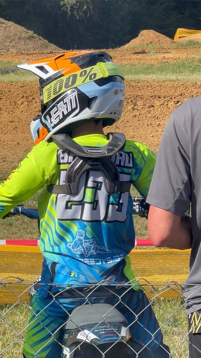 Maximilian Brandau im MX-Speedys Trikot